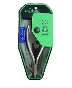 Nghia D-06 Jaw 14 Stainless Steel Cuticle Nipper (1 Spring) - Alera Products