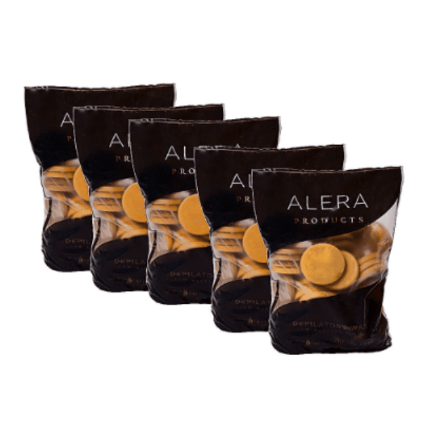 STRIPLESS GOLD-LIKE HARD WAX EXTRA-SOFT FOR SENSITIVE SKIN (5 Bags/Kg)