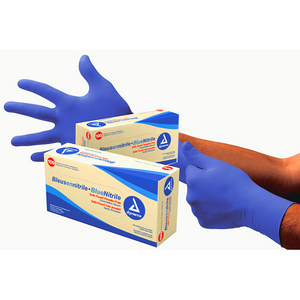 Dynarex Nitrile Examination Gloves, Powder-Free, Small - 100/box - Alera Products