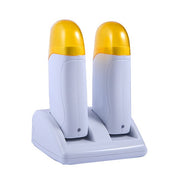 Load image into Gallery viewer, Roll -On Wax Heater (Double Base - 110V) - White/Yellow - Alera Products
