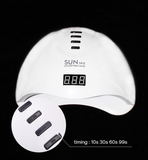 SUN 5PS 52WATTS UV LED NAIL LAMP - Alera Products