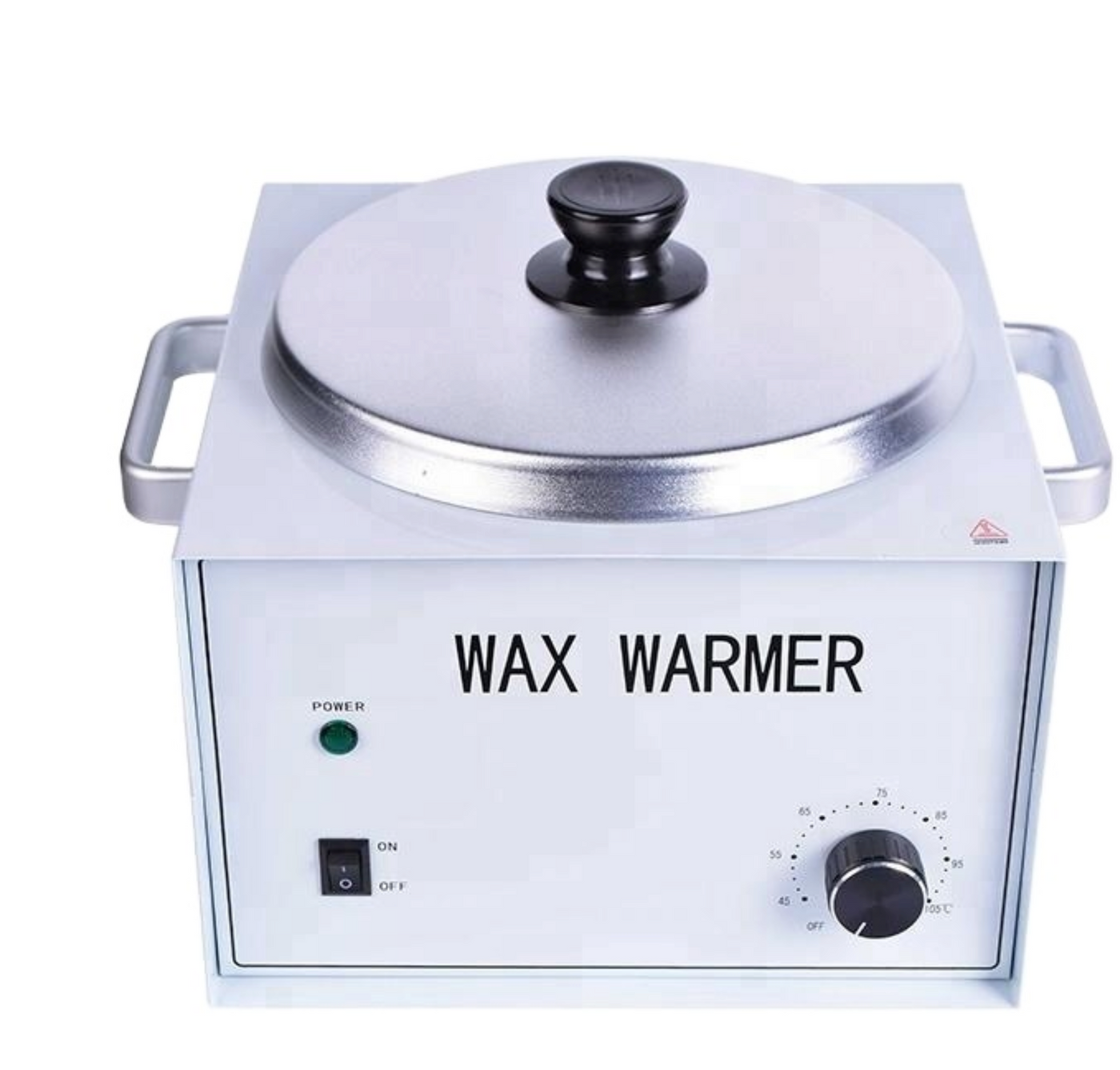 White Professional Hard Wax Warmer 5 Lb (Large)