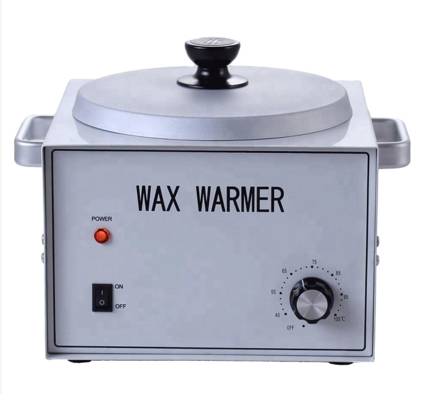 White Professional Hard Wax Warmer 5 Lb (Large)