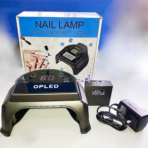 UV LED Nail Lamp - Rechargeable - Cordless - 60W - with extra Battery - Alera Products